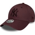 czapki-zakrzywiona-czerwony-tasma-regulowana-9forty-league-essential-new-york-yankees-mlb-new-era