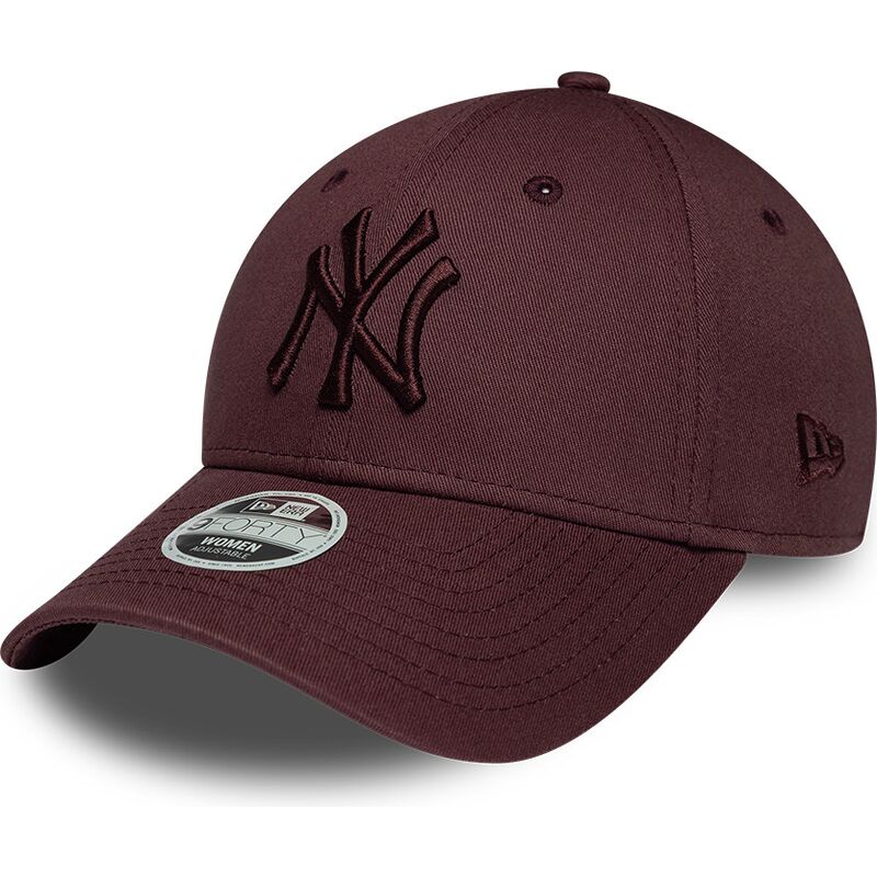 czapki-zakrzywiona-czerwony-tasma-regulowana-9forty-league-essential-new-york-yankees-mlb-new-era