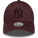 czapki-zakrzywiona-czerwony-tasma-regulowana-9forty-league-essential-new-york-yankees-mlb-new-era
