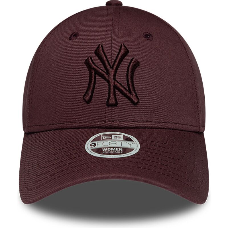 czapki-zakrzywiona-czerwony-tasma-regulowana-9forty-league-essential-new-york-yankees-mlb-new-era
