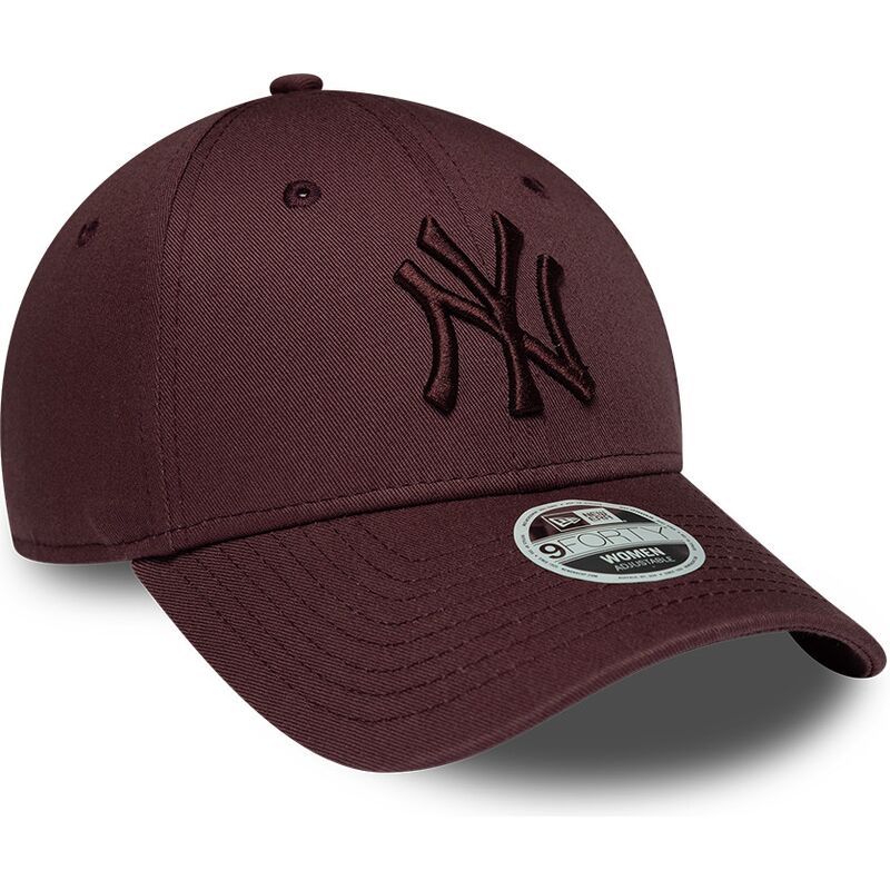 czapki-zakrzywiona-czerwony-tasma-regulowana-9forty-league-essential-new-york-yankees-mlb-new-era