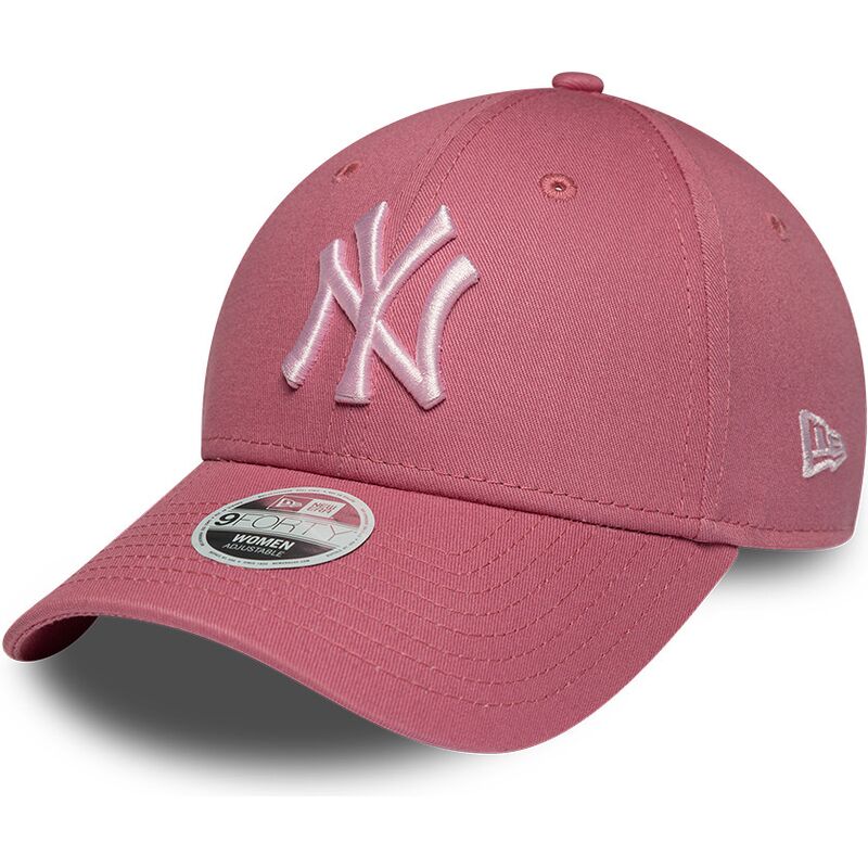 czapki-zakrzywiona-roz-tasma-regulowana-9forty-league-essential-cas-new-york-yankees-mlb-new-era