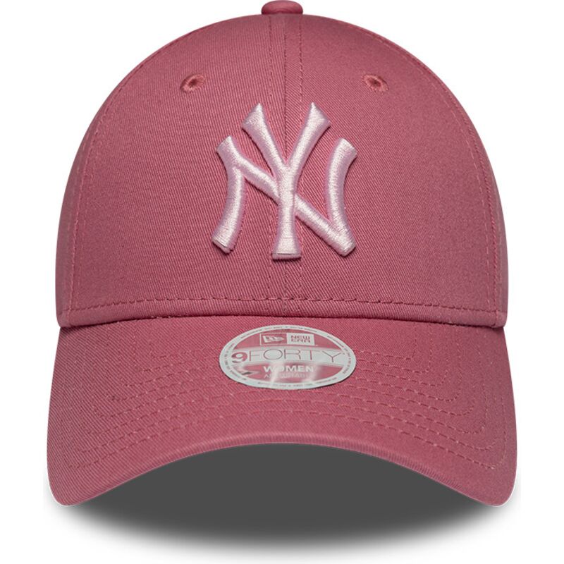 czapki-zakrzywiona-roz-tasma-regulowana-9forty-league-essential-cas-new-york-yankees-mlb-new-era