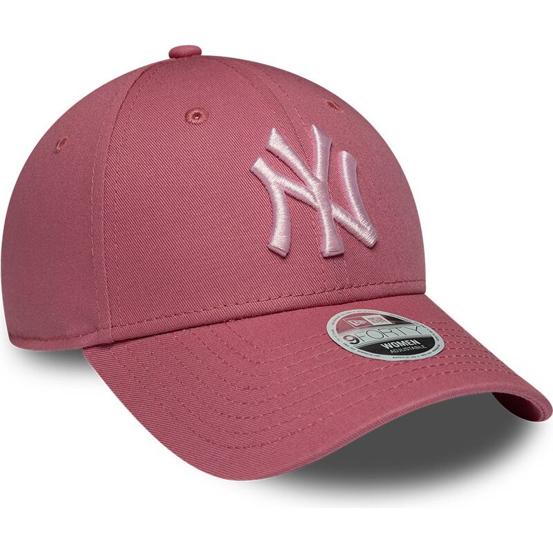 czapki-zakrzywiona-roz-tasma-regulowana-9forty-league-essential-cas-new-york-yankees-mlb-new-era