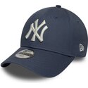 czapki-zakrzywiona-niebieski-tasma-regulowana-dla-dziecka-9forty-league-essential-new-york-yankees-mlb-new-era