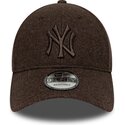 czapki-zakrzywiona-brazowy-snapback-9forty-winter-new-york-yankees-mlb-new-era