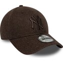 czapki-zakrzywiona-brazowy-snapback-9forty-winter-new-york-yankees-mlb-new-era