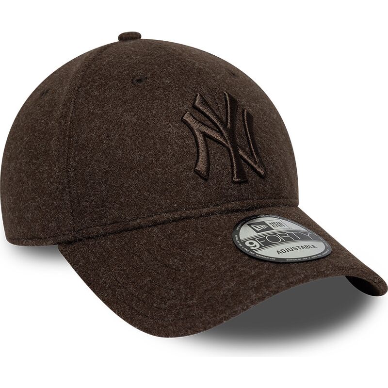 czapki-zakrzywiona-brazowy-snapback-9forty-winter-new-york-yankees-mlb-new-era