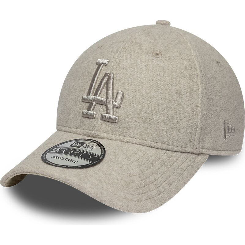 czapki-zakrzywiona-bezowy-snapback-9forty-winter-los-angeles-dodgers-mlb-new-era