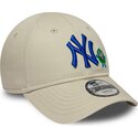 czapki-zakrzywiona-bezowy-tasma-regulowana-9forty-monster-icon-new-york-yankees-mlb-new-era