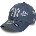 czapki-zakrzywiona-niebieski-tasma-regulowana-dla-dziecka-9forty-space-glow-in-the-dark-new-york-yankees-mlb-new-era