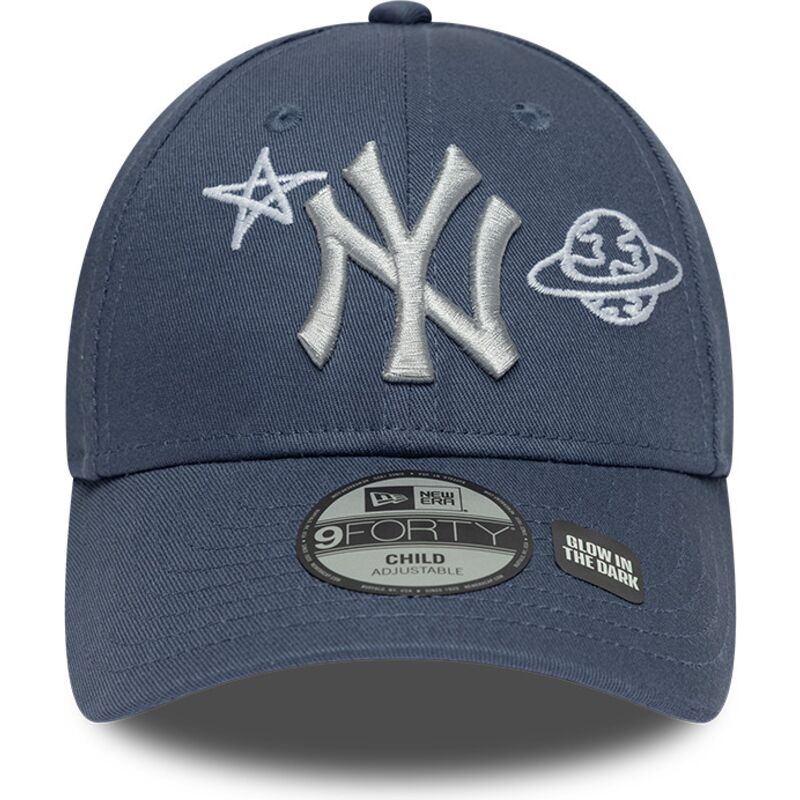 czapki-zakrzywiona-niebieski-tasma-regulowana-dla-dziecka-9forty-space-glow-in-the-dark-new-york-yankees-mlb-new-era czapki-zakrzywiona-niebieski-tasma-regulowana-dla-dziecka-9forty-space-glow-in-the-dark-new-york-yankees-mlb-new-era