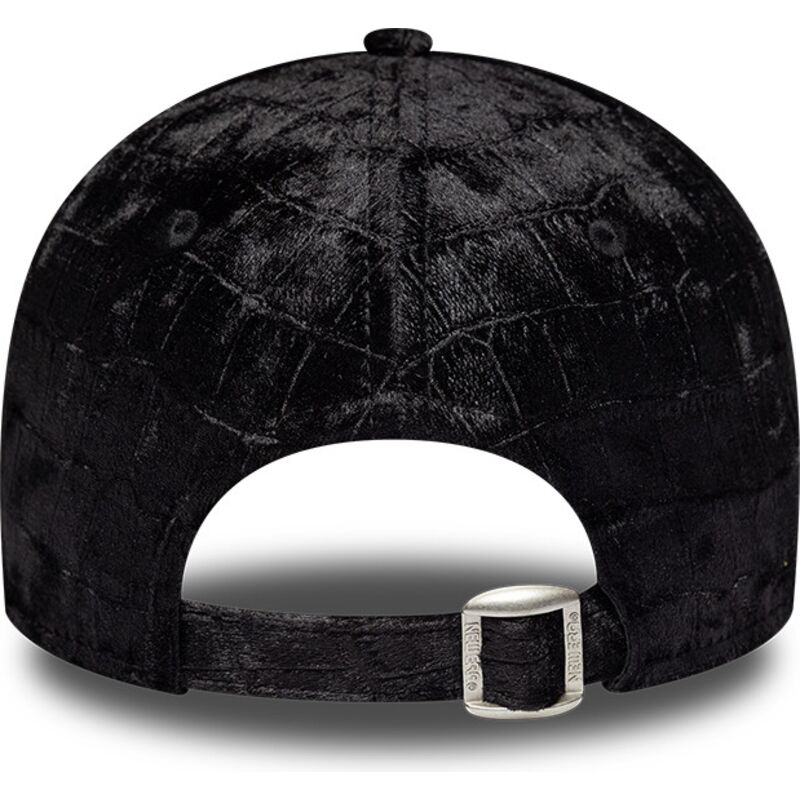 czapki-zakrzywiona-czarny-tasma-regulowana-9forty-pattern-velour-new-york-yankees-mlb-new-era