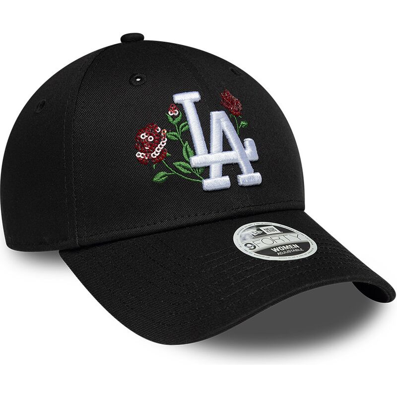 czapki-zakrzywiona-czarny-snapback-9forty-rose-sequin-los-angeles-dodgers-mlb-new-era czapki-zakrzywiona-czarny-snapback-9forty-rose-sequin-los-angeles-dodgers-mlb-new-era