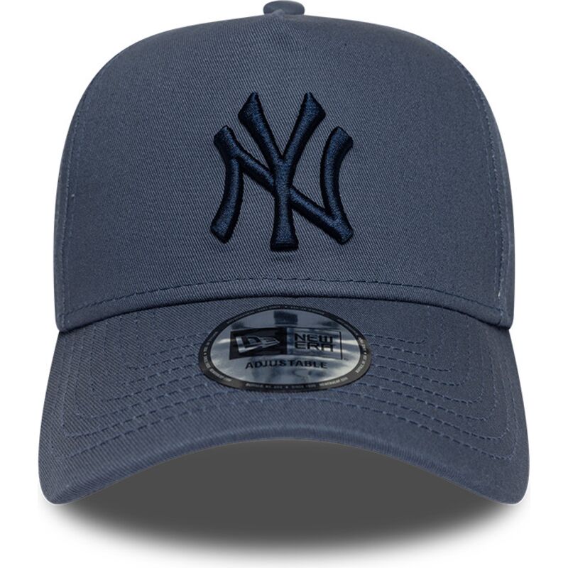 czapki-zakrzywiona-niebieski-snapback-9forty-e-frame-league-essential-new-york-yankees-mlb-new-era