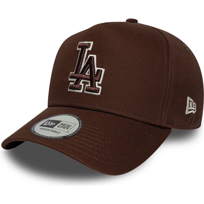 czapki-zakrzywiona-brazowy-snapback-9forty-e-frame-team-outline-los-angeles-dodgers-mlb-new-era czapki-zakrzywiona-brazowy-snapback-9forty-e-frame-team-outline-los-angeles-dodgers-mlb-new-era