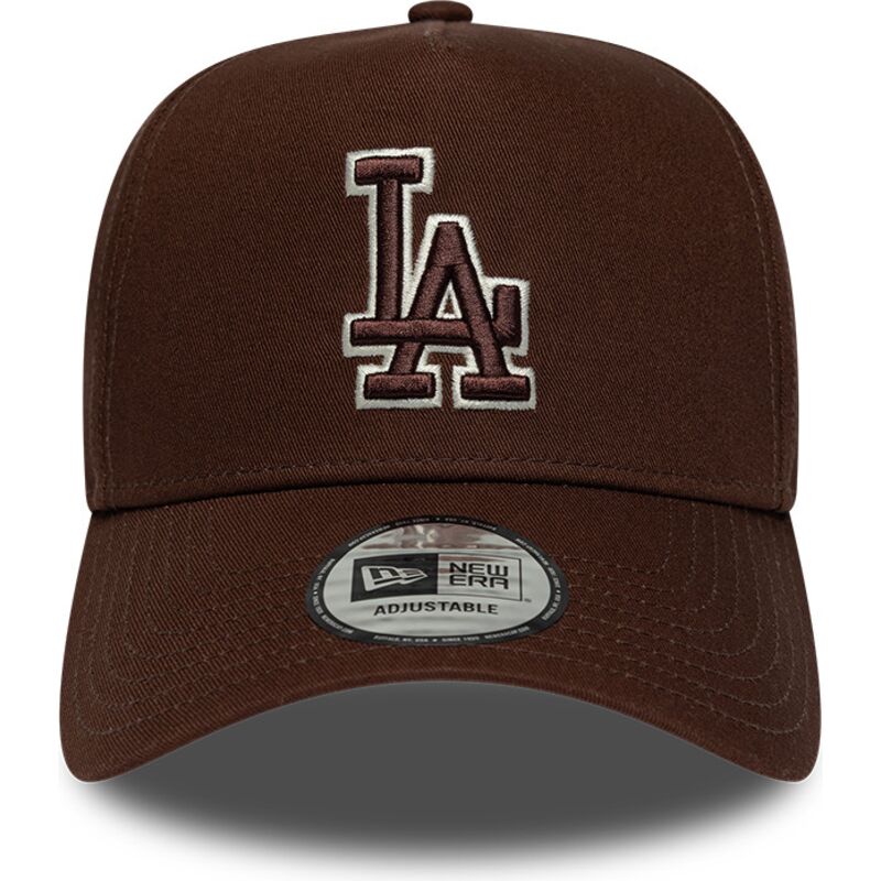 czapki-zakrzywiona-brazowy-snapback-9forty-e-frame-team-outline-los-angeles-dodgers-mlb-new-era czapki-zakrzywiona-brazowy-snapback-9forty-e-frame-team-outline-los-angeles-dodgers-mlb-new-era