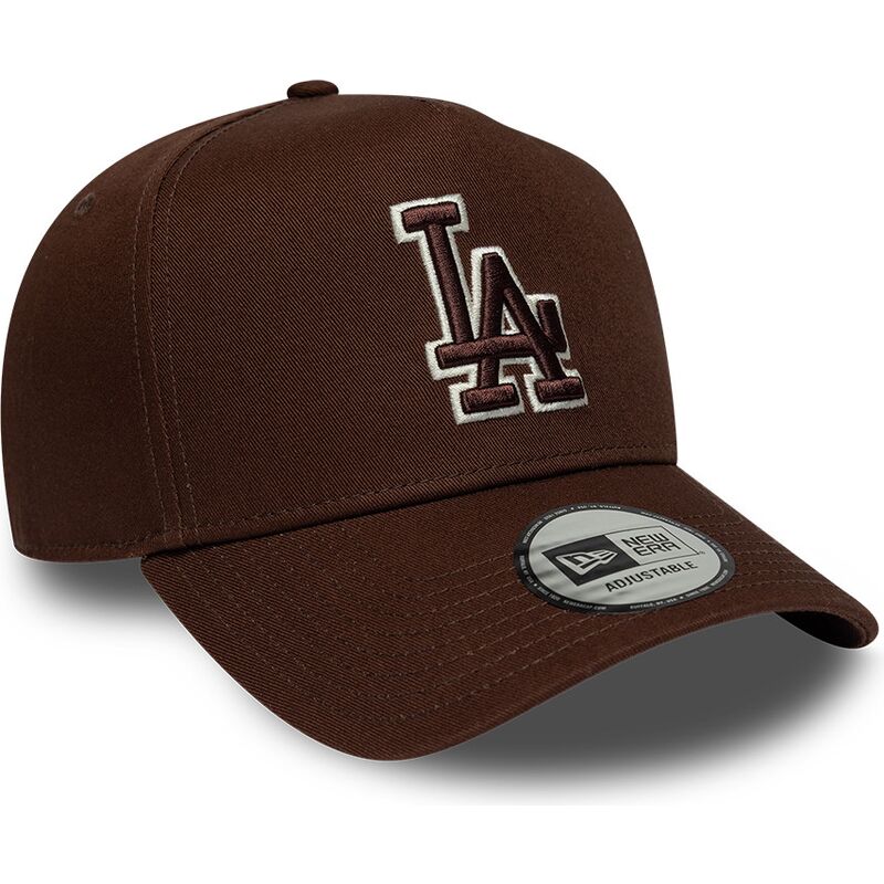 czapki-zakrzywiona-brazowy-snapback-9forty-e-frame-team-outline-los-angeles-dodgers-mlb-new-era czapki-zakrzywiona-brazowy-snapback-9forty-e-frame-team-outline-los-angeles-dodgers-mlb-new-era
