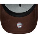 czapki-zakrzywiona-brazowy-snapback-9forty-e-frame-team-outline-los-angeles-dodgers-mlb-new-era