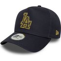 czapki-zakrzywiona-granatowy-snapback-9forty-dorado-e-frame-metallic-outline-los-angeles-dodgers-mlb-new-era