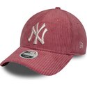 czapki-zakrzywiona-roz-tasma-regulowana-9forty-m-crown-chunky-cord-new-york-yankees-mlb-new-era