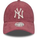 czapki-zakrzywiona-roz-tasma-regulowana-9forty-m-crown-chunky-cord-new-york-yankees-mlb-new-era