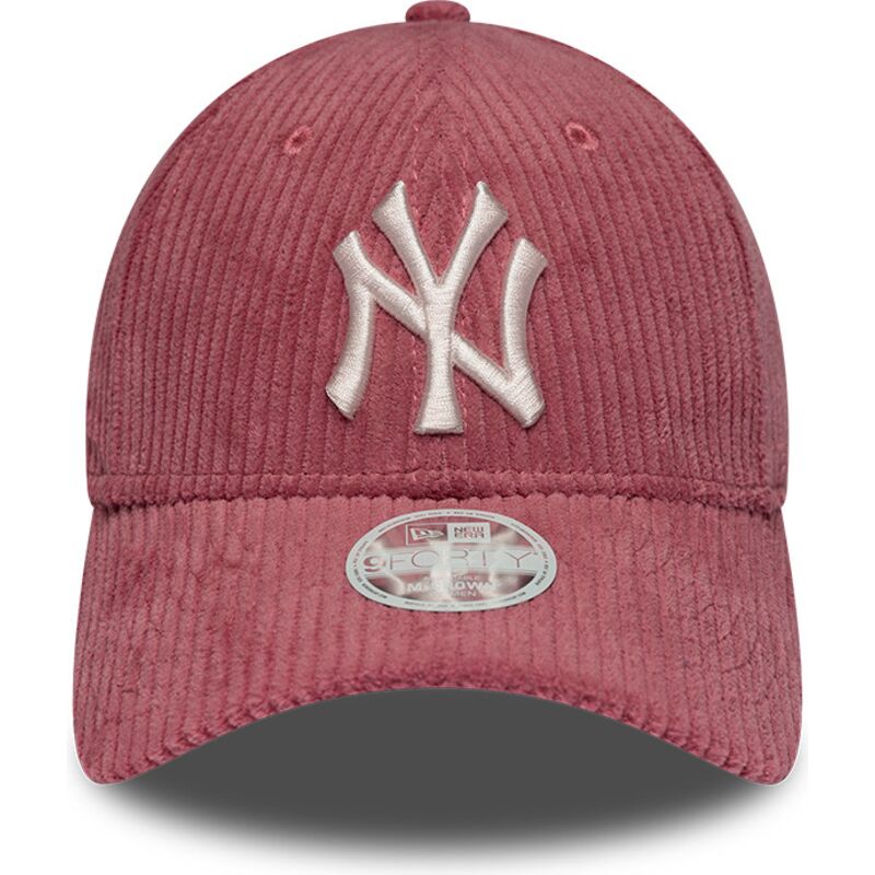 czapki-zakrzywiona-roz-tasma-regulowana-9forty-m-crown-chunky-cord-new-york-yankees-mlb-new-era