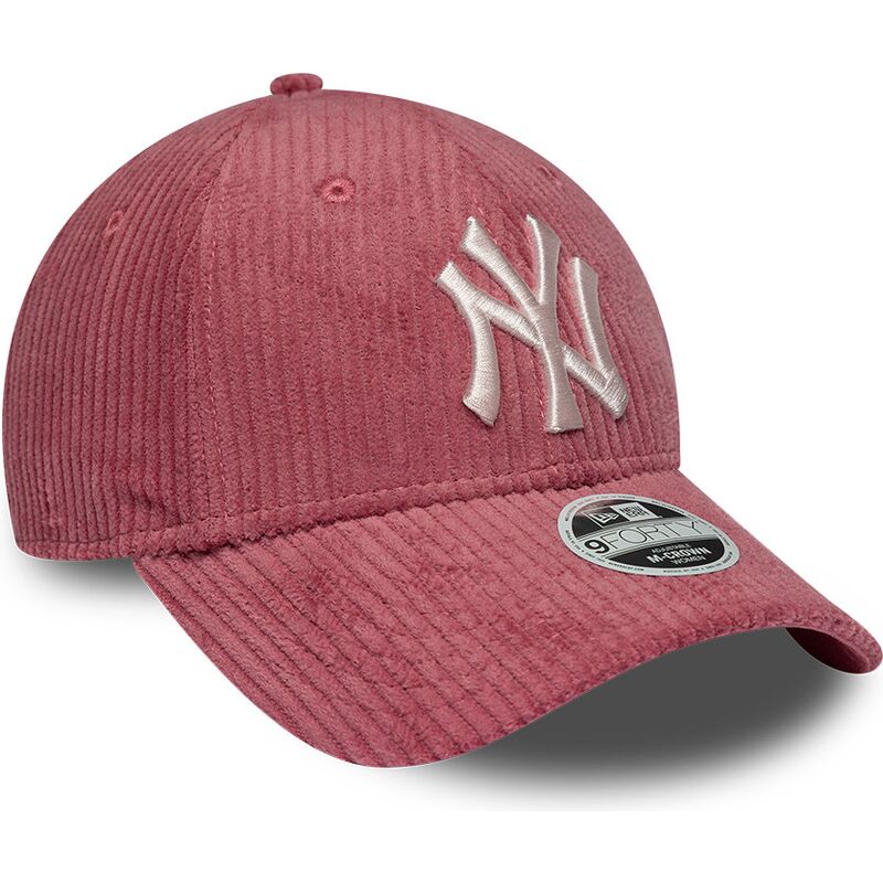 czapki-zakrzywiona-roz-tasma-regulowana-9forty-m-crown-chunky-cord-new-york-yankees-mlb-new-era