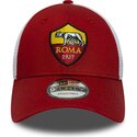 czapki-zakrzywiona-czerwony-tasma-regulowana-9forty-league-associazione-sportiva-roma-serie-a-new-era