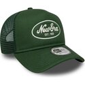 czapki-zakrzywiona-zielony-snapback-a-frame-oval-patch-foam-new-era