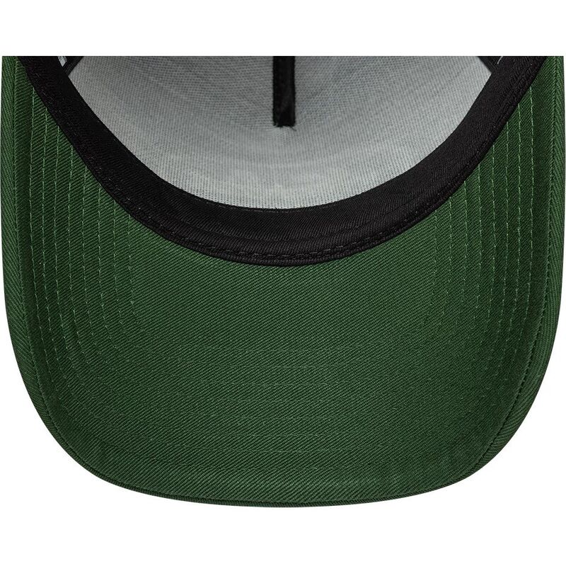 czapki-zakrzywiona-zielony-snapback-a-frame-oval-patch-foam-new-era