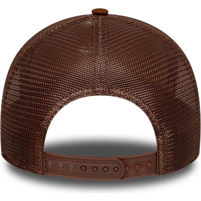 czapki-zakrzywiona-brazowy-snapback-e-frame-outline-new-york-yankees-mlb-new-era