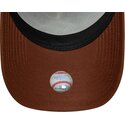 czapki-zakrzywiona-brazowy-snapback-e-frame-outline-new-york-yankees-mlb-new-era