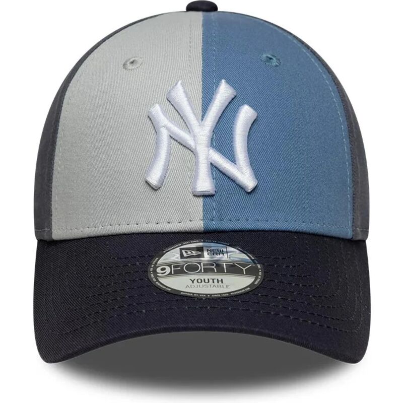 czapki-zakrzywiona-wielokolorowy-tasma-regulowana-dla-dziecka-9forty-colourblock-new-york-yankees-mlb-new-era