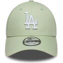 czapki-zakrzywiona-zielony-tasma-regulowana-9forty-league-ess-9forty-league-essential-los-angeles-dodgers-mlb-new-era