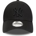 czarna-regulowana-czapka-z-zakrzywionym-daszkiem-z-czarnym-logo-9forty-league-essential-new-york-yankees-mlb-new-era