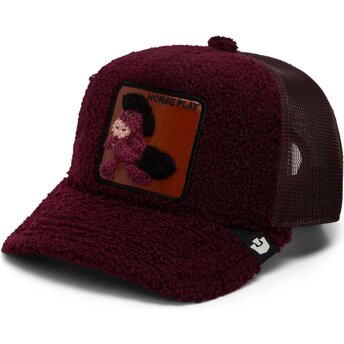 Czapki zakrzywiona czerwony snapback Horsey Double Stuffed Horse Play The Farm Goorin Bros.
