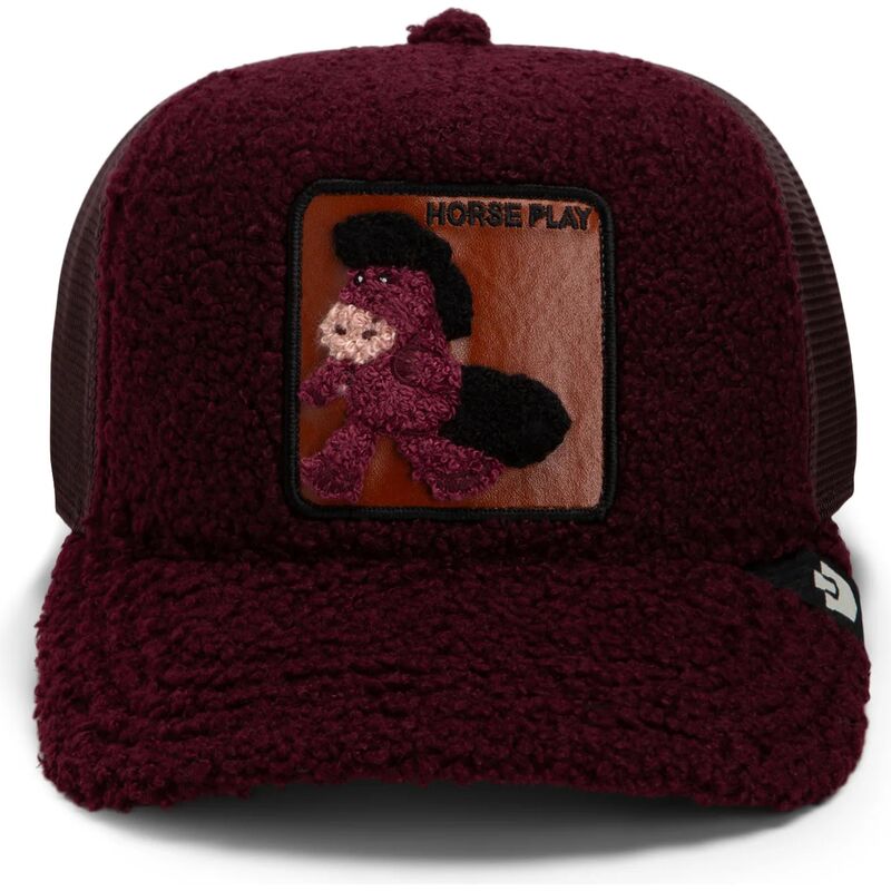 czapki-zakrzywiona-czerwony-snapback-horsey-double-stuffed-horse-play-the-farm-goorin-bros