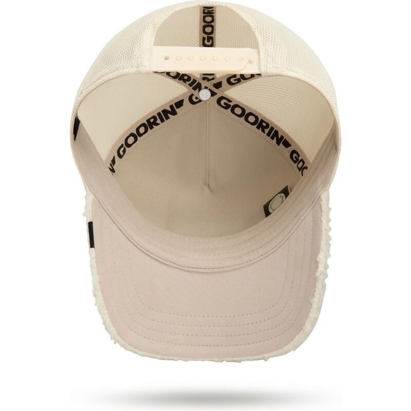 czapki-zakrzywiona-bezowy-snapback-teddy-double-stuffed-the-farm-goorin-bros czapki-zakrzywiona-bezowy-snapback-teddy-double-stuffed-the-farm-goorin-bros