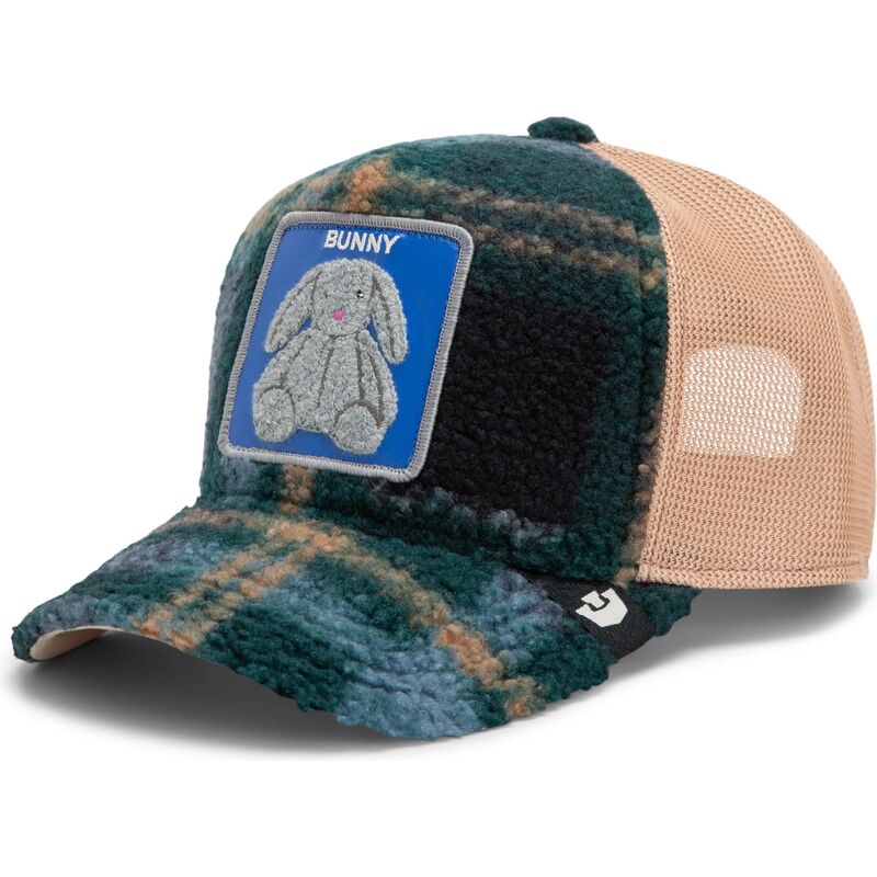 czapki-zakrzywiona-zielony-snapback-bunny-double-stuffed-the-farm-goorin-bros
