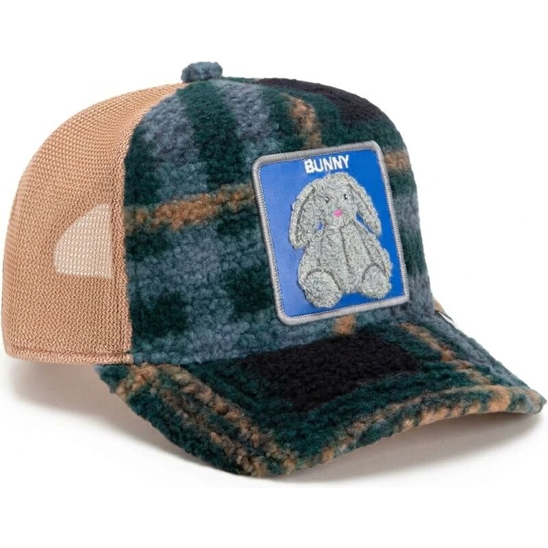 czapki-zakrzywiona-zielony-snapback-bunny-double-stuffed-the-farm-goorin-bros