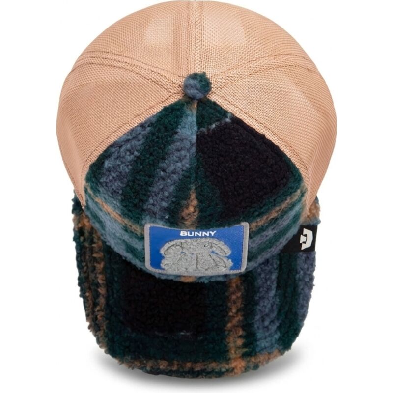 czapki-zakrzywiona-zielony-snapback-bunny-double-stuffed-the-farm-goorin-bros
