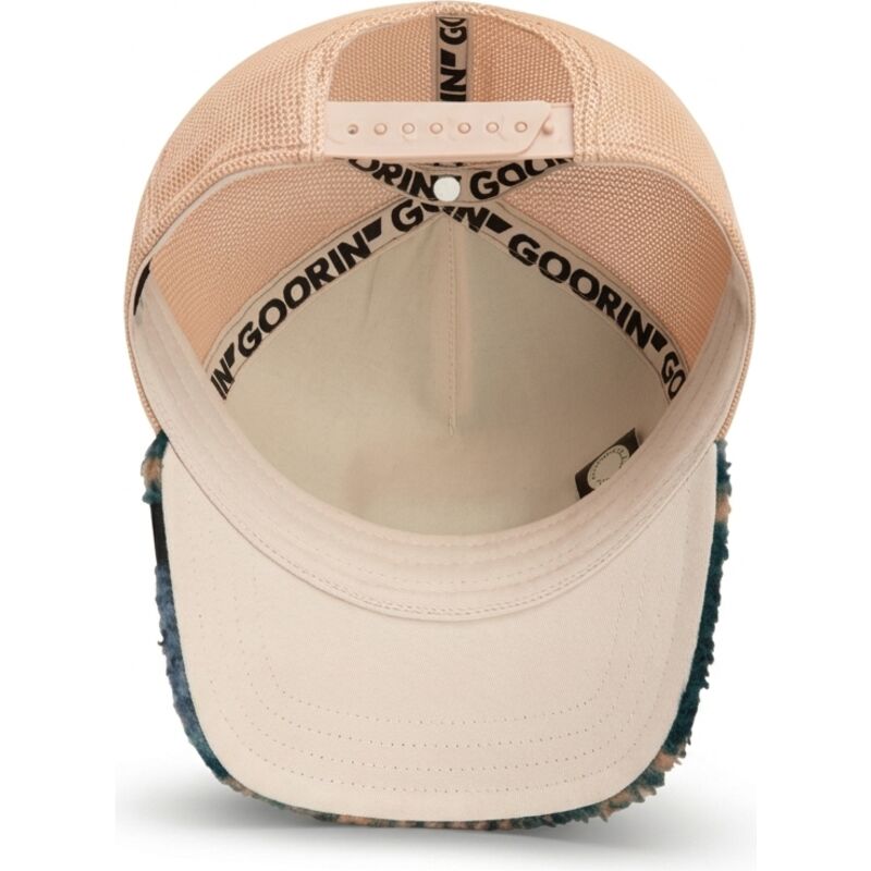 czapki-zakrzywiona-zielony-snapback-bunny-double-stuffed-the-farm-goorin-bros