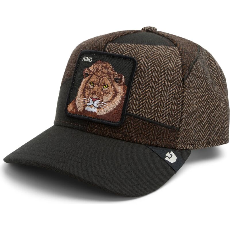 czapki-zakrzywiona-brazowy-snapback-sartorial-king-patchwork-the-farm-goorin-bros
