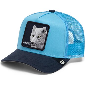 Czapki zakrzywiona niebieski snapback dla dziecka Legend Wolf Original Recipe The Farm Goorin Bros.