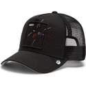 czapki-zakrzywiona-czarny-snapback-over-the-line-spider-out-of-bounds-daddy-the-farm-goorin-bros