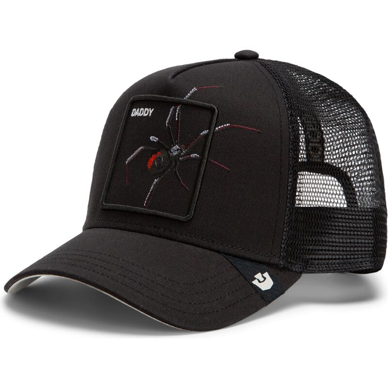 czapki-zakrzywiona-czarny-snapback-over-the-line-spider-out-of-bounds-daddy-the-farm-goorin-bros czapki-zakrzywiona-czarny-snapback-over-the-line-spider-out-of-bounds-daddy-the-farm-goorin-bros
