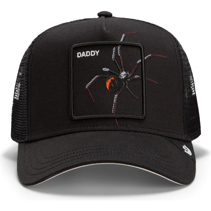 czapki-zakrzywiona-czarny-snapback-over-the-line-spider-out-of-bounds-daddy-the-farm-goorin-bros czapki-zakrzywiona-czarny-snapback-over-the-line-spider-out-of-bounds-daddy-the-farm-goorin-bros