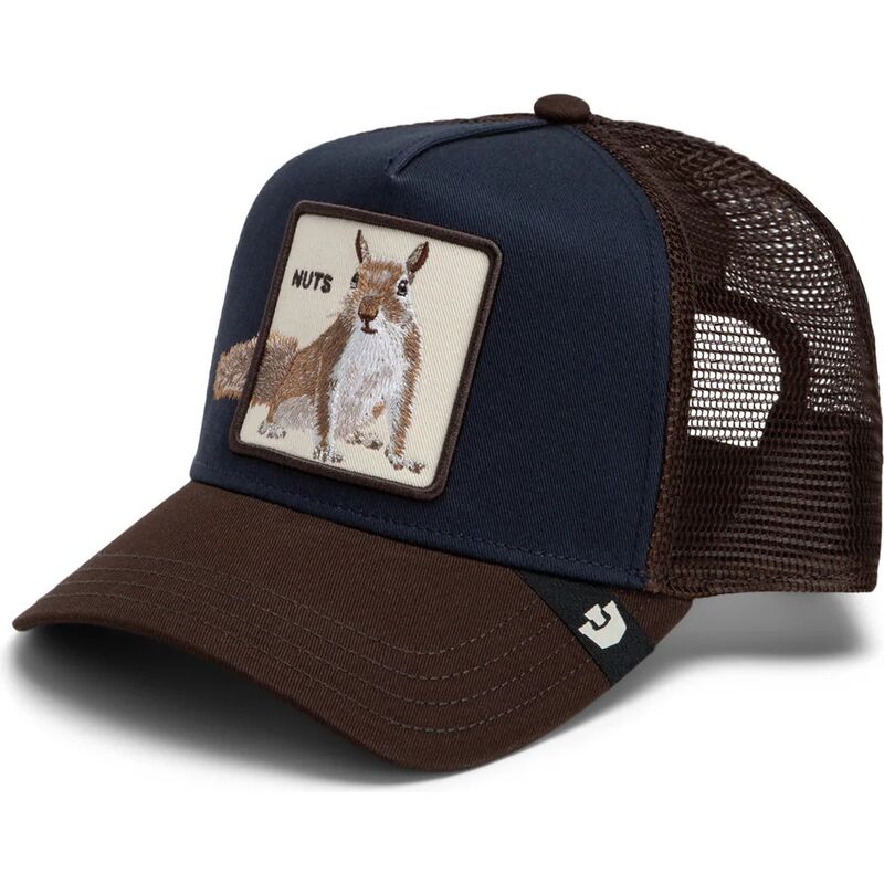 czapki-zakrzywiona-brazowy-snapback-over-the-line-squirrel-out-of-bounds-nuts-the-farm-goorin-bros