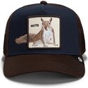 czapki-zakrzywiona-brazowy-snapback-over-the-line-squirrel-out-of-bounds-nuts-the-farm-goorin-bros